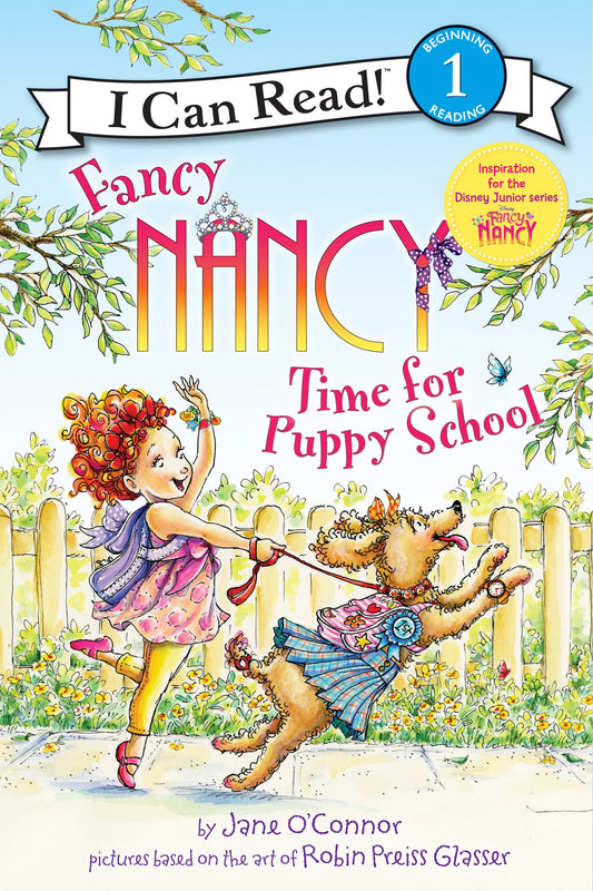 Fancy Nancy: Time for Puppy School (I Can Read Level 1) - 6275