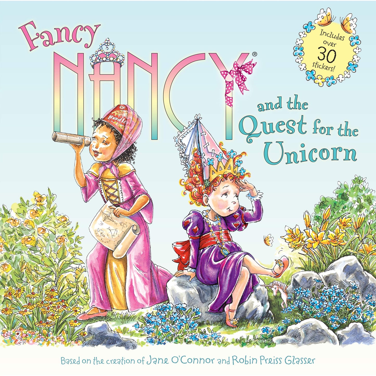 Fancy Nancy and the Quest for the Unicorn: Includes Over 30 Stickers! - 1902