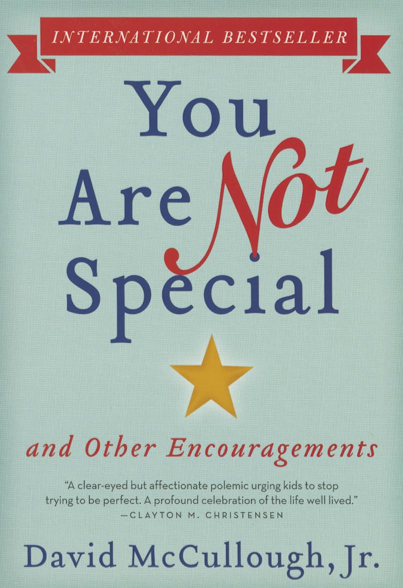 You Are Not Special: ... And Other Encouragements – A Thought-Provoking Parenting Guide to Pressure, Privilege, and Fulfilling Life