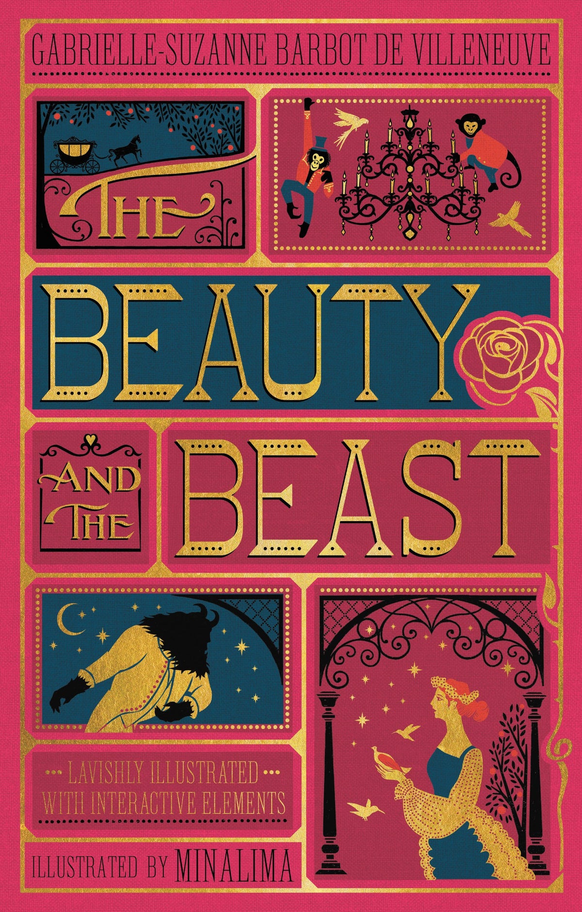 Beauty and the Beast, The (MinaLima Edition): (Illustrated with Interactive Elements)