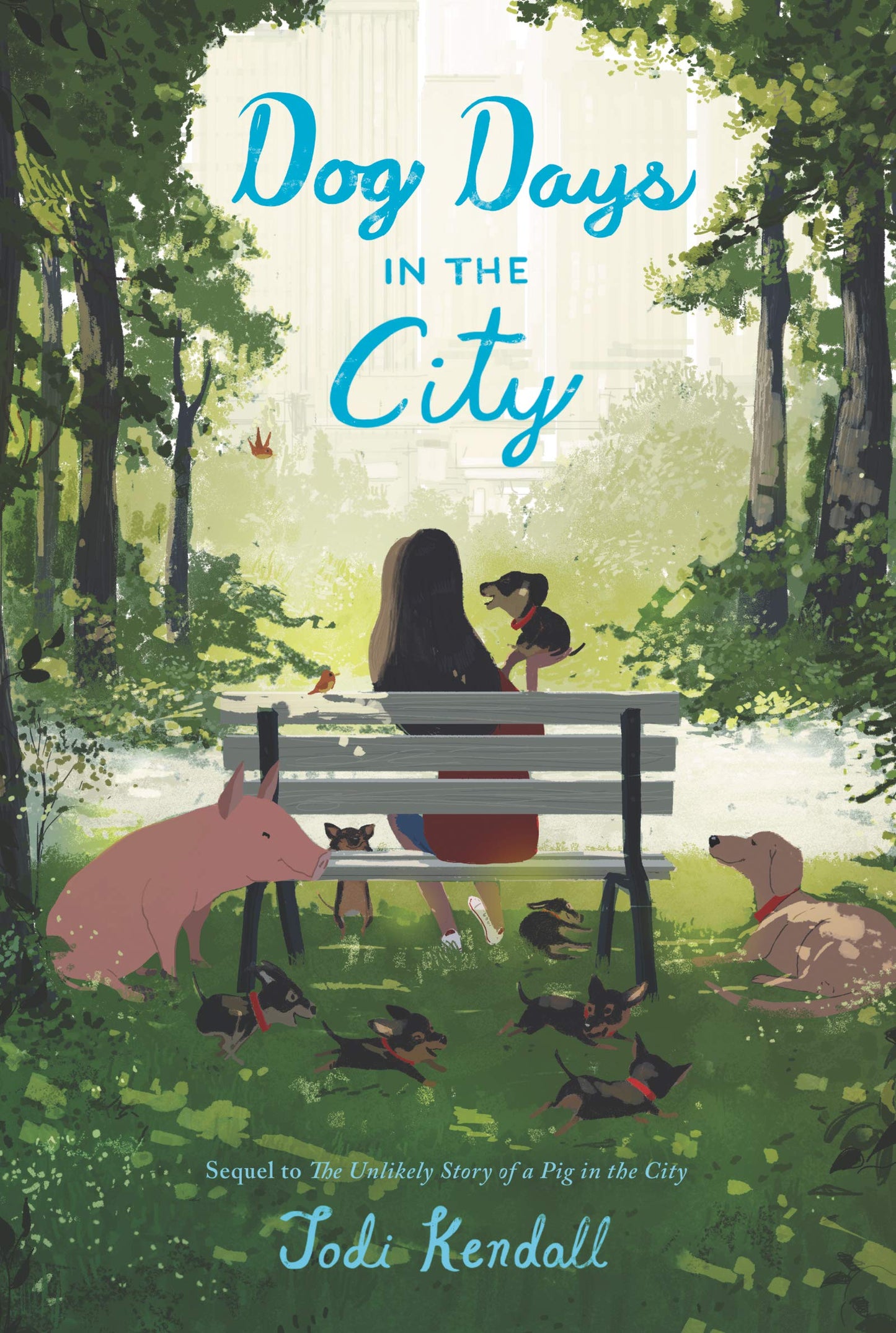 Dog Days in the City: Seven Puppies, One Summer, and a Heartwarming Coming-of-Age Story for Children (Ages 8-12)