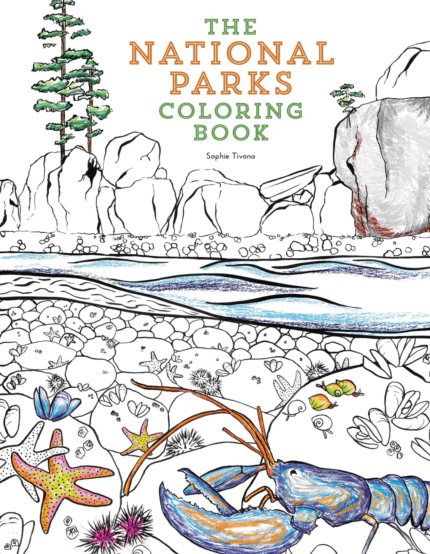 The National Parks Coloring Book: A Nature Activity Book Featuring All 59 Parks