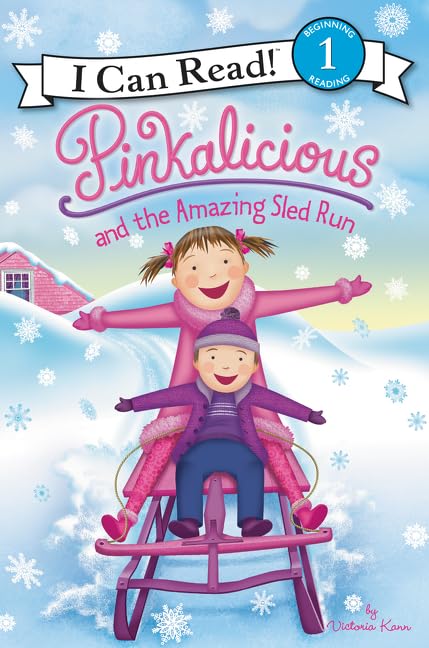 Pinkalicious and the Amazing Sled Run (I Can Read Level 1) - 4255