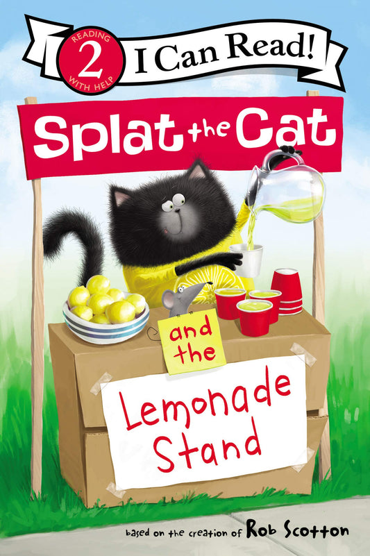 Splat the Cat and the Lemonade Stand (I Can Read Level 2) - 203