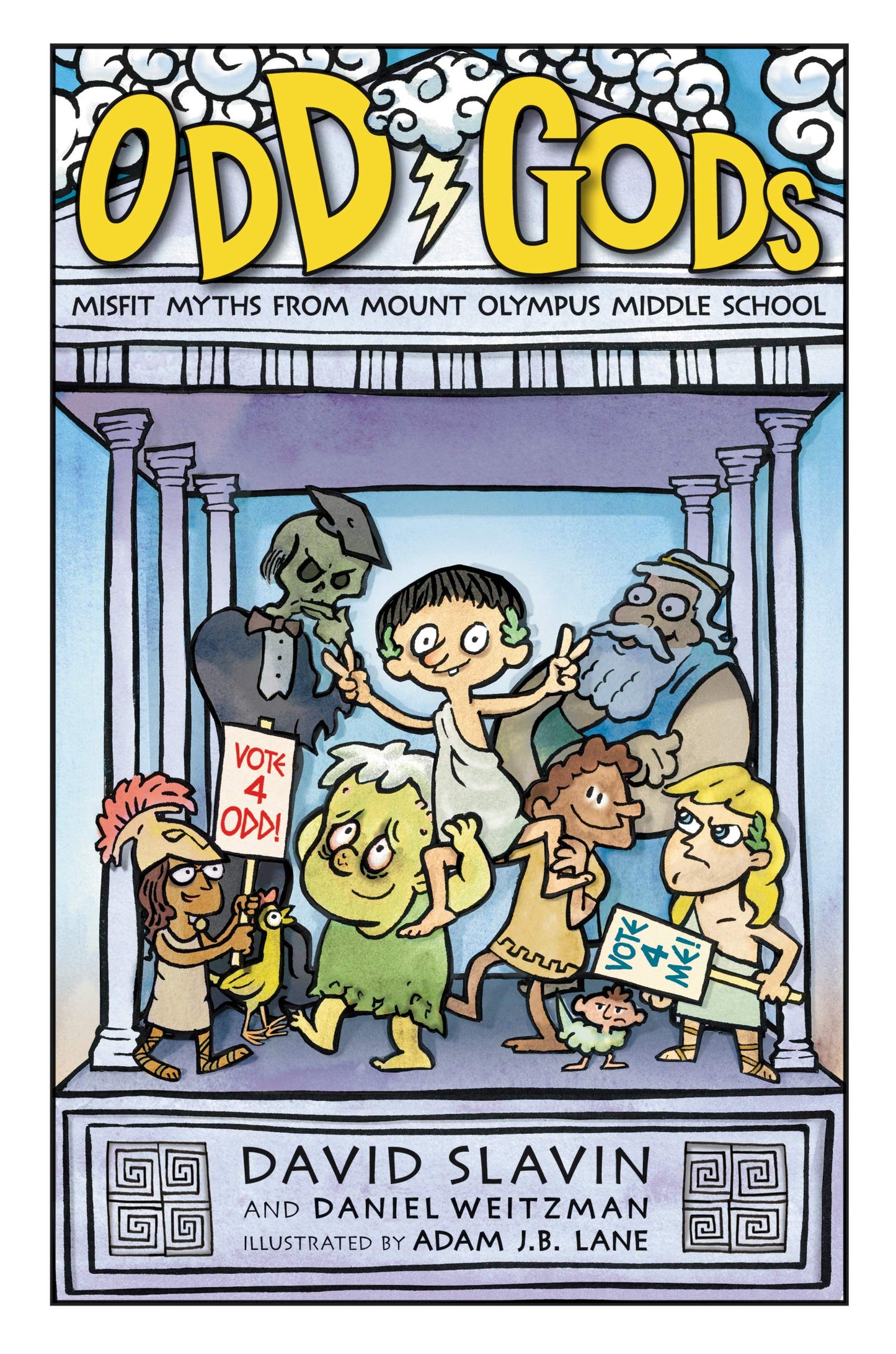 Odd Gods: A Hilarious Middle Grade Fantasy About Greek Gods at Mount Olympus Middle School for Kids (Ages 8-12)