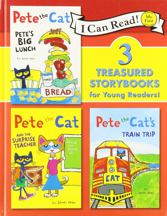 3 IN 1: I CAN READ! PETE THE CAT COLLECTION