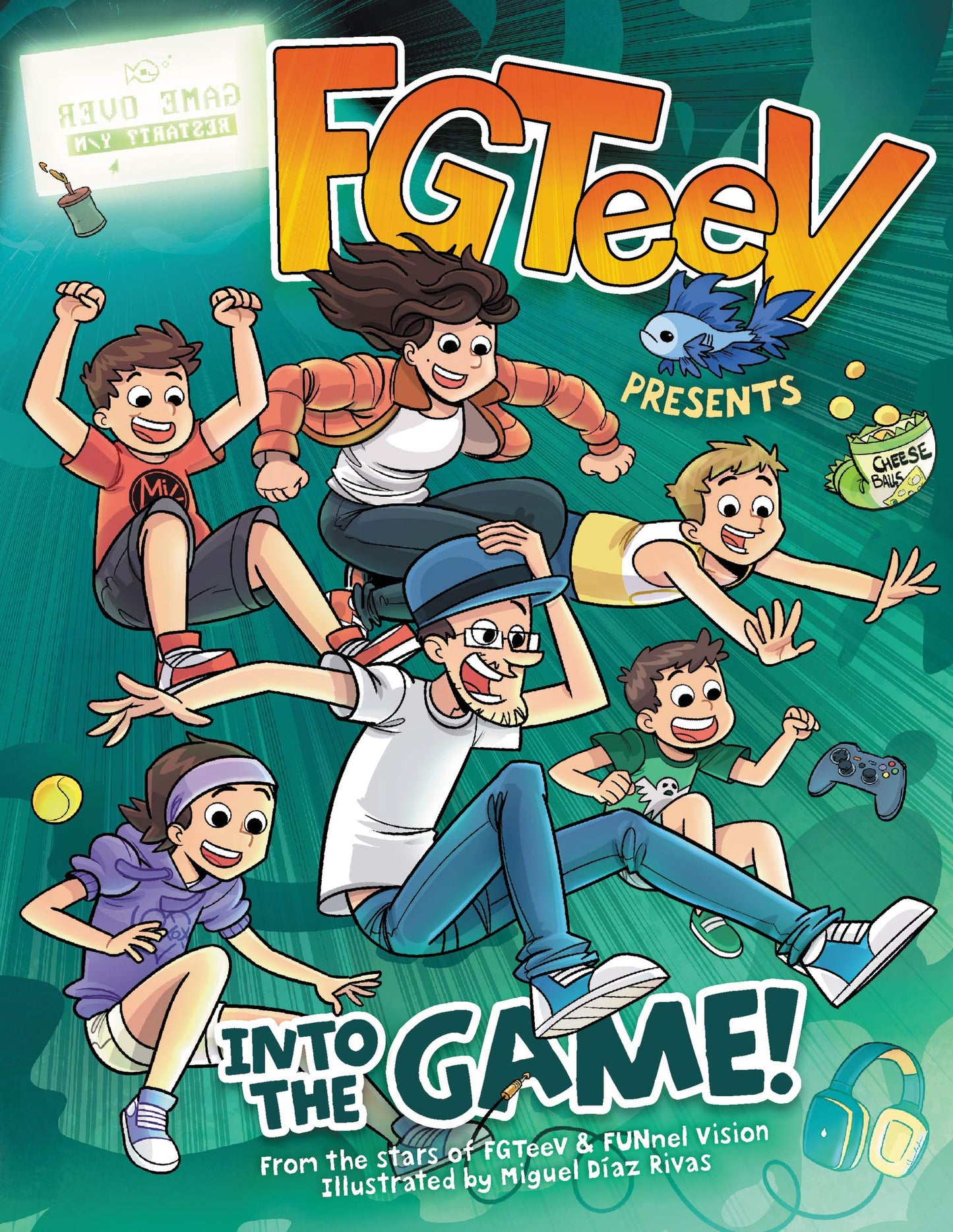 FGTeeV Presents: Into the Game!: A Graphic Novel – An NYT Bestselling Action Adventure Story About Family Gaming