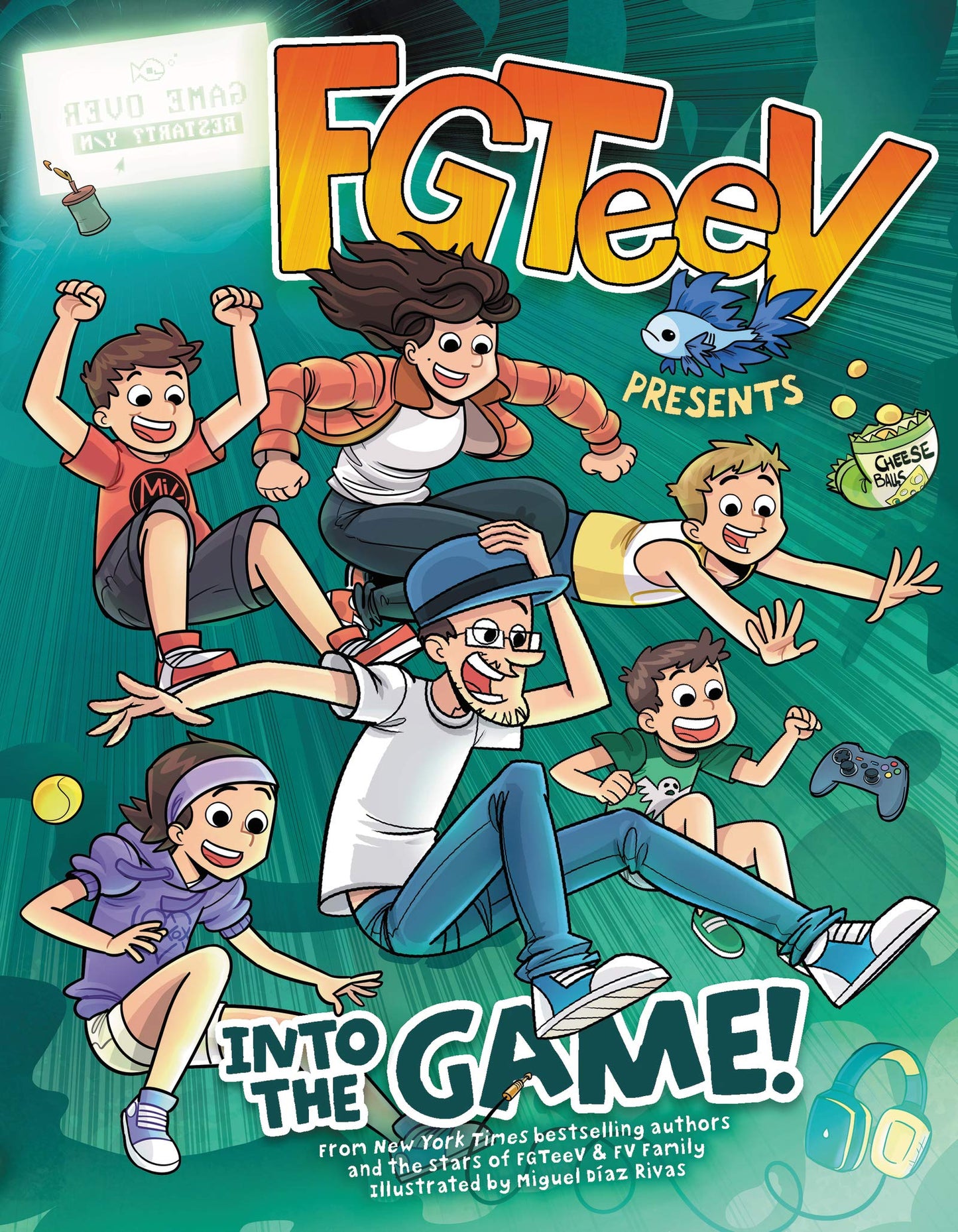 FGTeeV Presents: Into the Game!: A Graphic Novel – An NYT Bestselling Action Adventure Story About Family Gaming