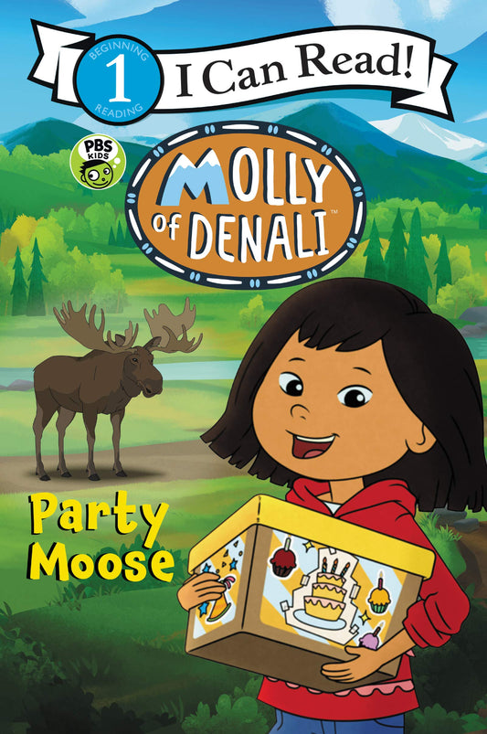 Molly of Denali: Party Moose (I Can Read Level 1) - 6147