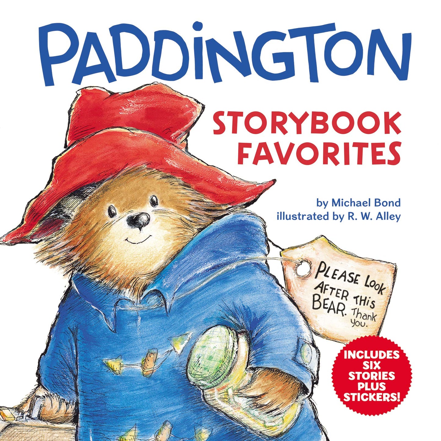 Paddington Storybook Favorites: Includes 6 Stories Plus Stickers! - 4325