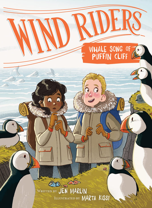 Wind Riders #4: Whale Song of Puffin Cliff: A Magical Chapter Book About Environmental Problem-Solving and Friendship for Children (Ages 6-10)