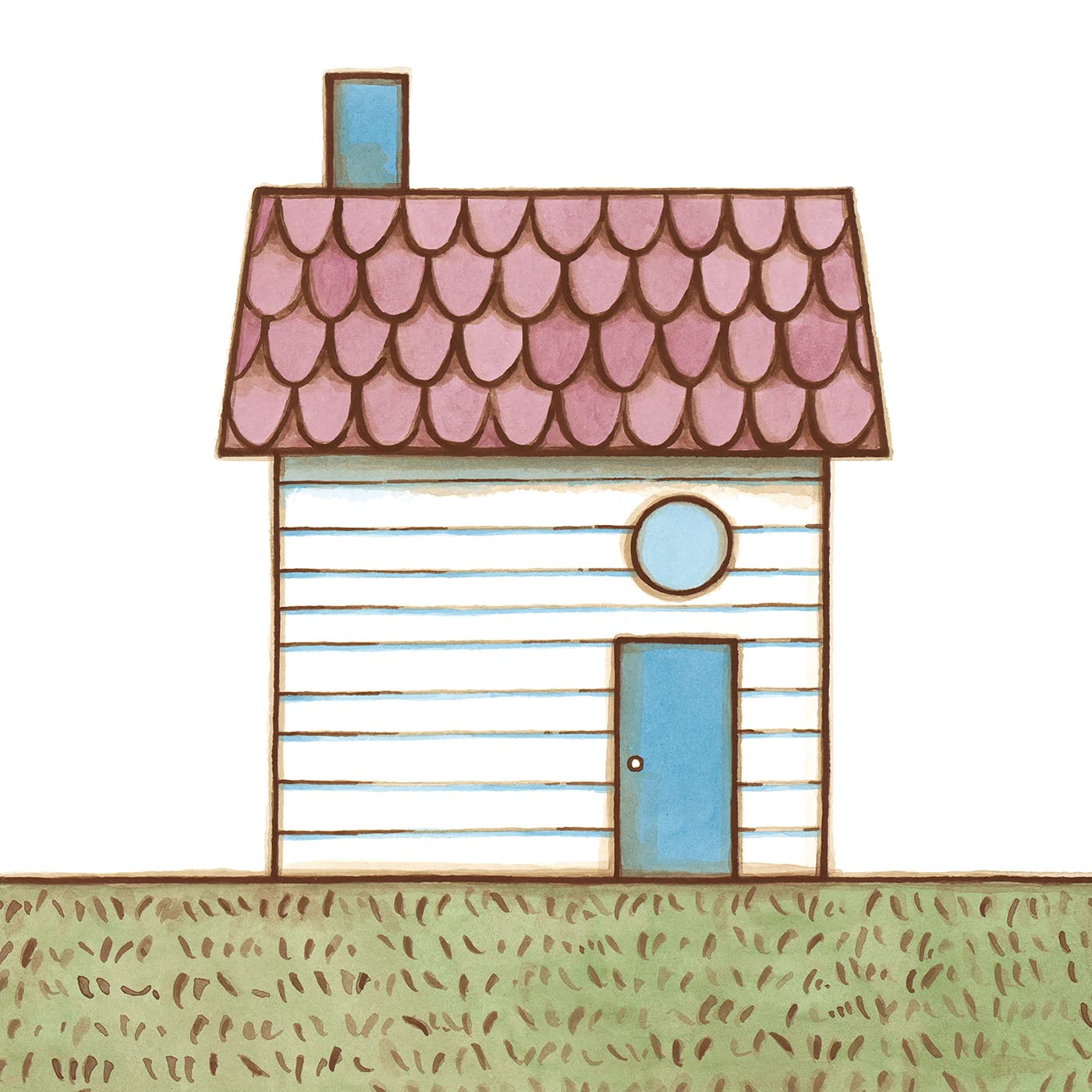 A House: A Stunning Picture Book with Call-and-Response Questions about Family, Community, and Home for Children