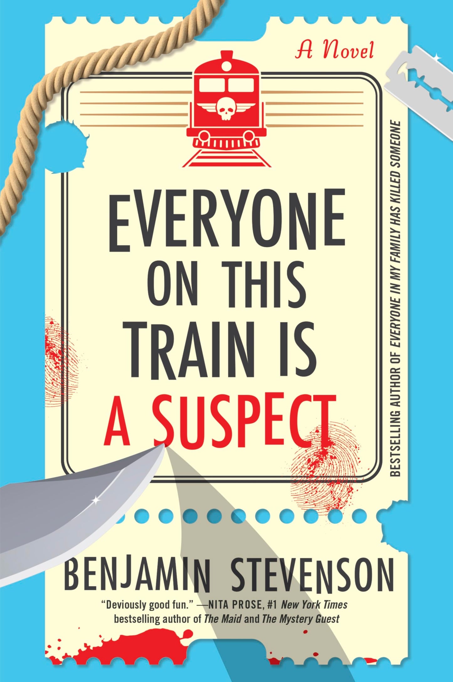 Everyone on This Train Is a Suspect: A Novel (The Ernest Cunningham Mysteries, 2)