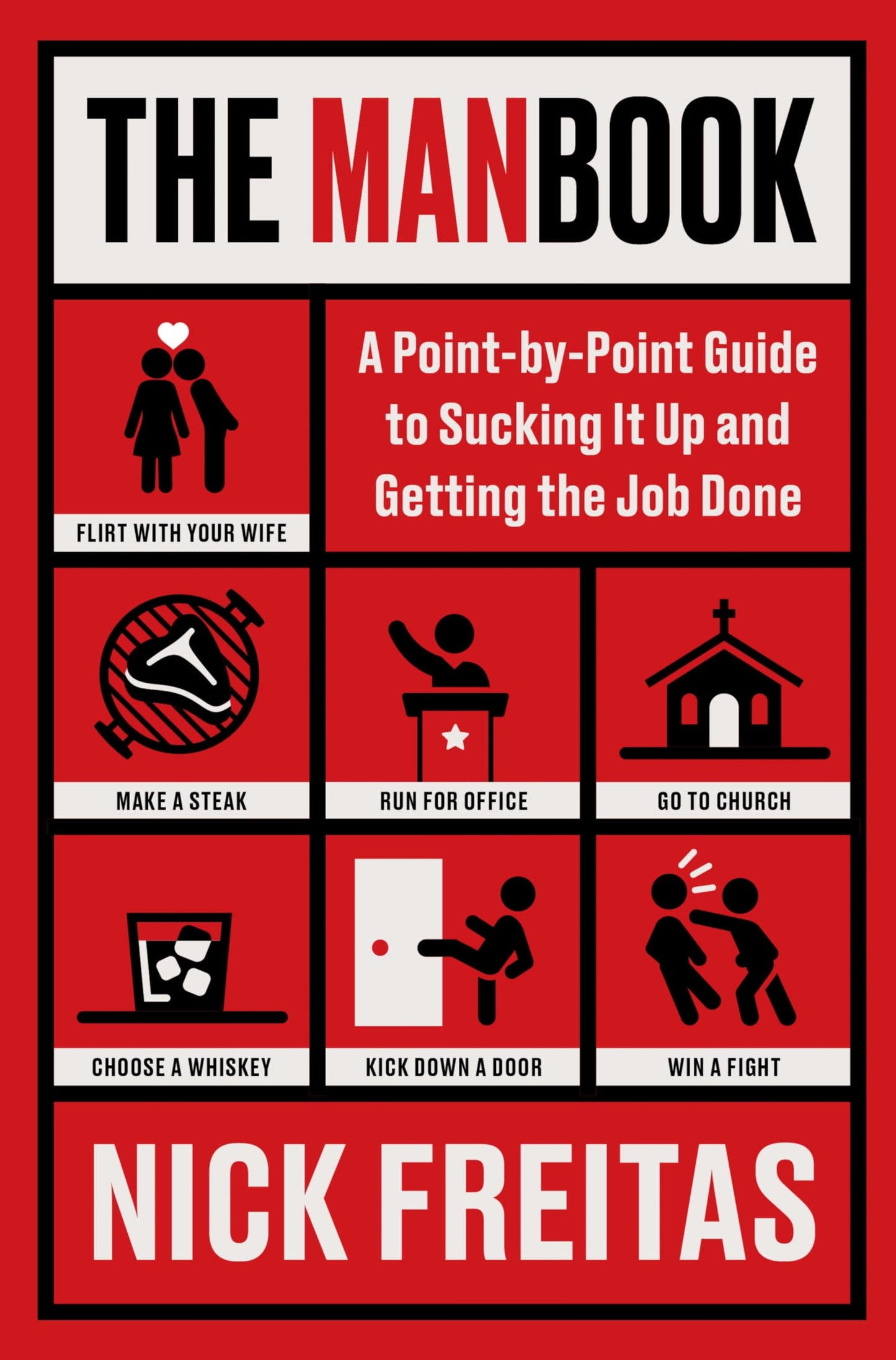 The Manbook: A Point-by-Point Guide to Sucking It Up and Getting the Job Done – A No-Nonsense Guide to Mental Toughness and Professional Growth.