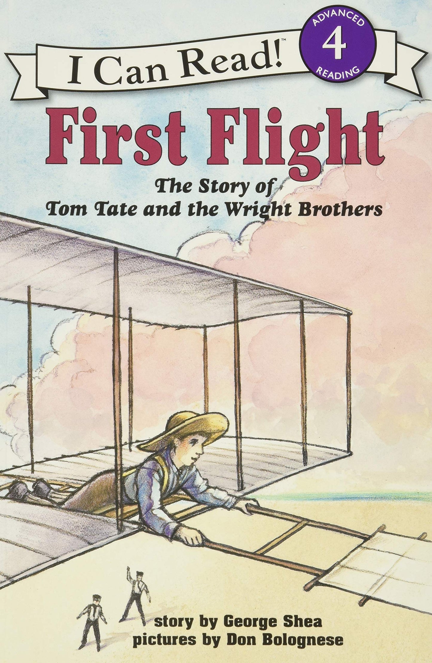 First Flight: The Story of Tom Tate and the Wright Brothers (I Can Read Level 4) - 2334