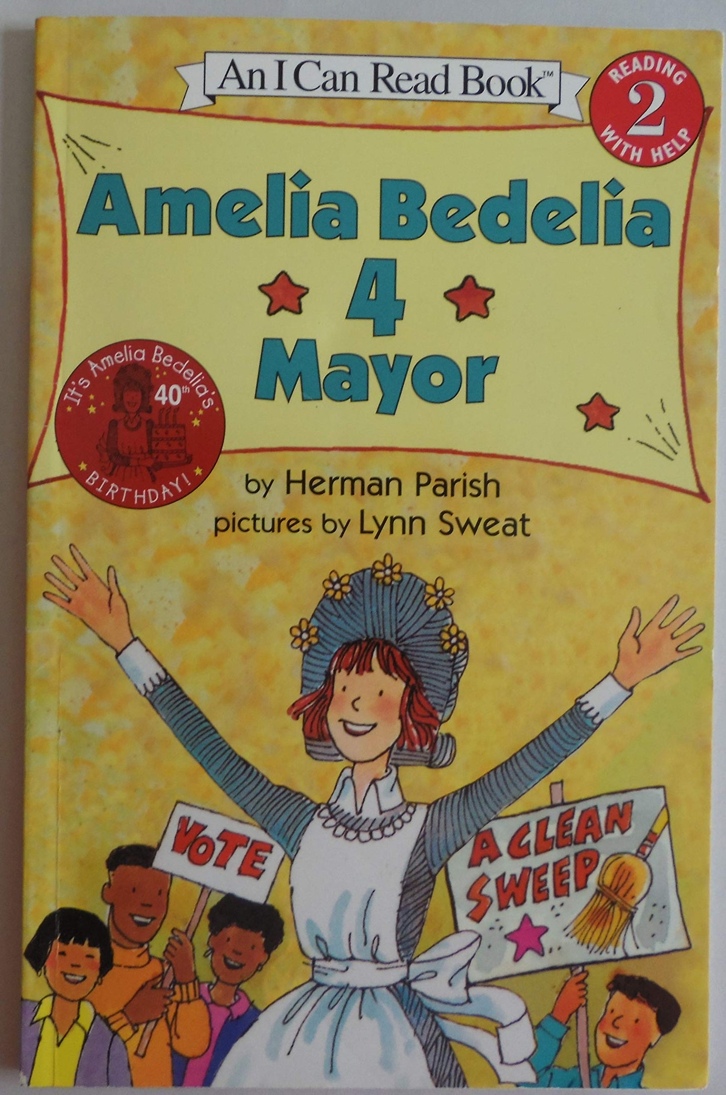 Amelia Bedelia 4 Mayor: A Funny Election Comedy for Children (Ages 4-8) About Wordplay (I Can Read Level 2)