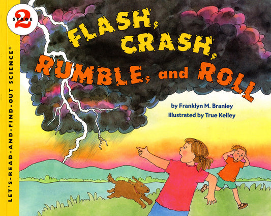 Flash, Crash, Rumble, and Roll: A Colorful STEM Picture Book about Thunderstorms and Lightning for Kids (Ages 4-8)