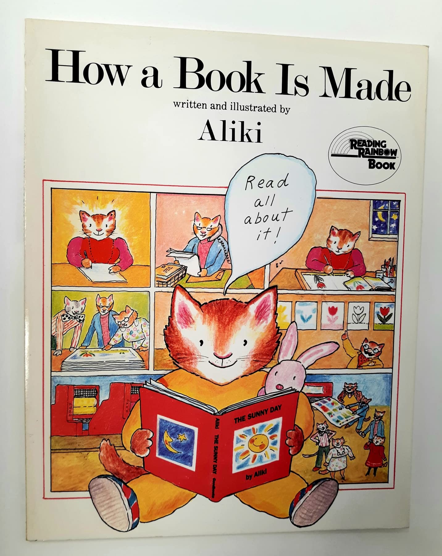 How a Book Is Made: A Fun Picture Book for Kids (Ages 4-8) About the Team Behind Your Favorite Books (Reading Rainbow Book)