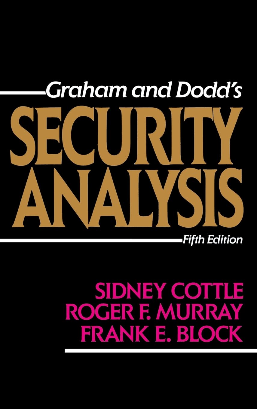 Security Analysis - 2012