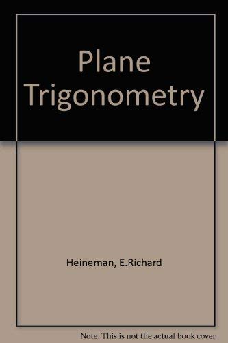 Plane Trigonometry