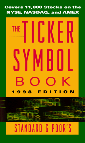 The Ticker Symbol Book, 1998 (Annual)
