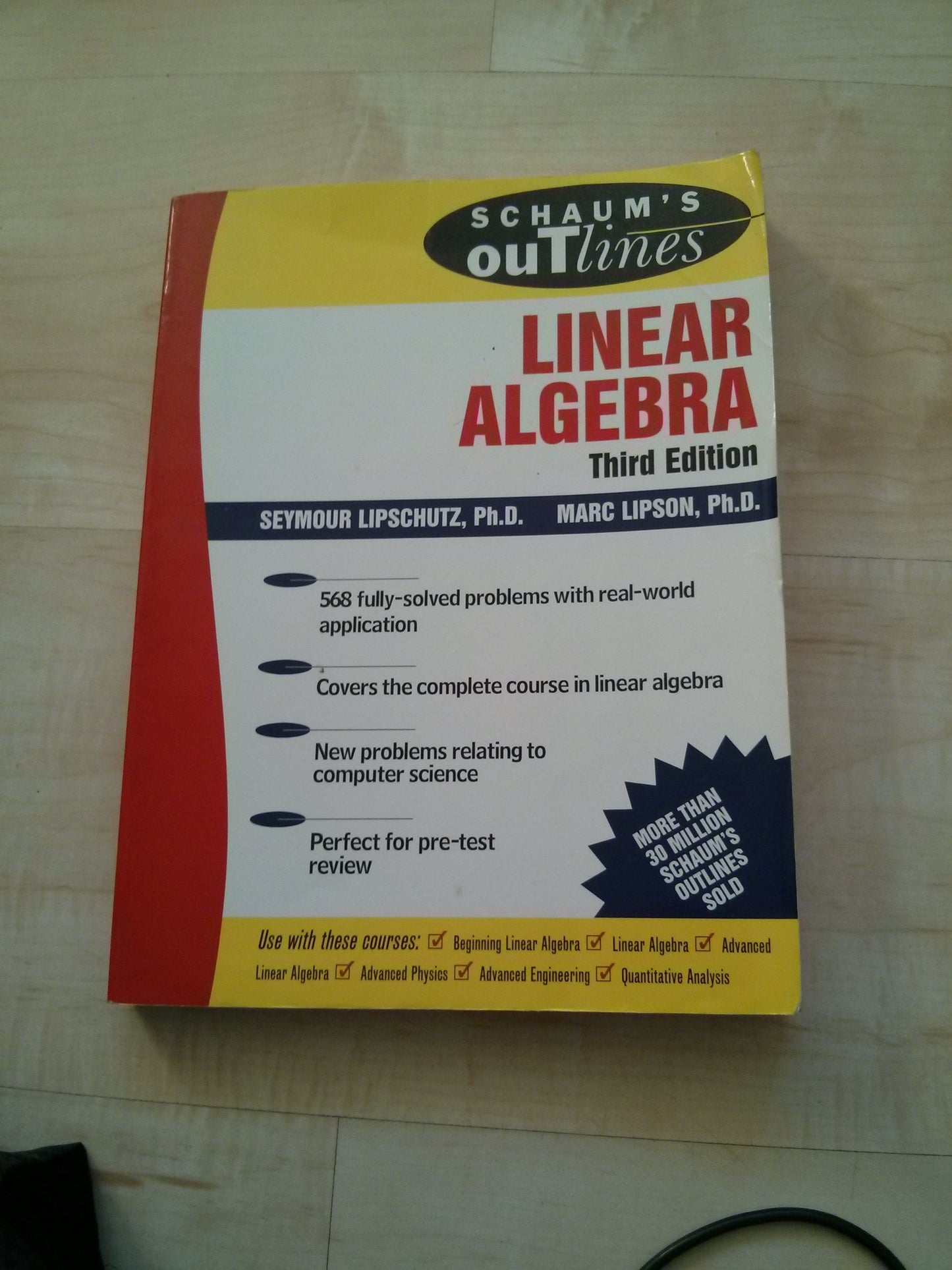 Schaum's Outline of Linear Algebra - 3708