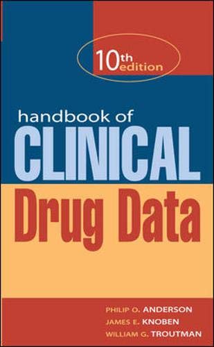 Handbook of Clinical Drug Data - 9160