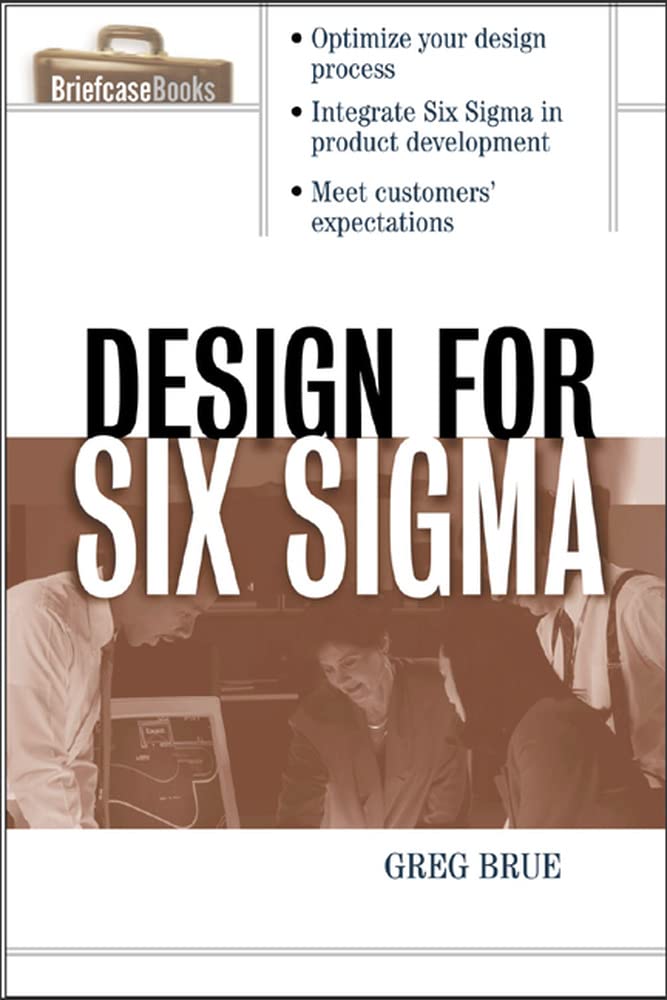 Design for Six Sigma (Briefcase Books Series) - 5876