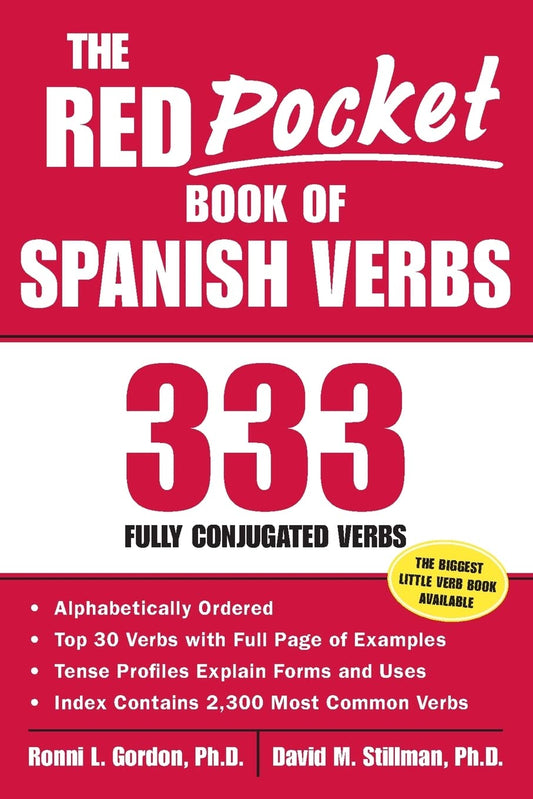 The Red Pocket Book of Spanish Verbs : 333 Fully Conjugated Verbs