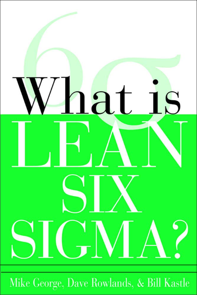 WHAT IS LEAN SIX SIGMA