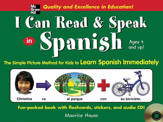 I Can Read and Speak in Spanish (Book + Audio CD) - 547