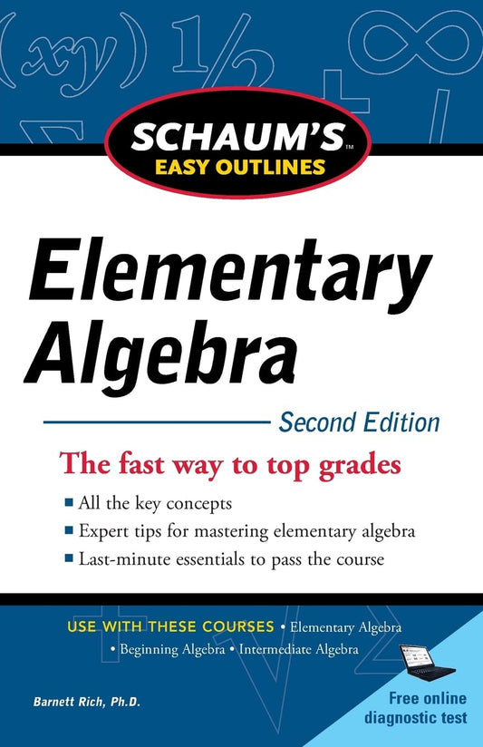 Schaum's Easy Outline of Elementary Algebra, Second Edition