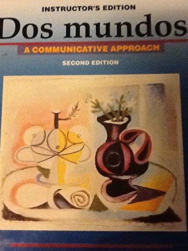Dos mundos: A communicative approach (Spanish Edition) - 1981