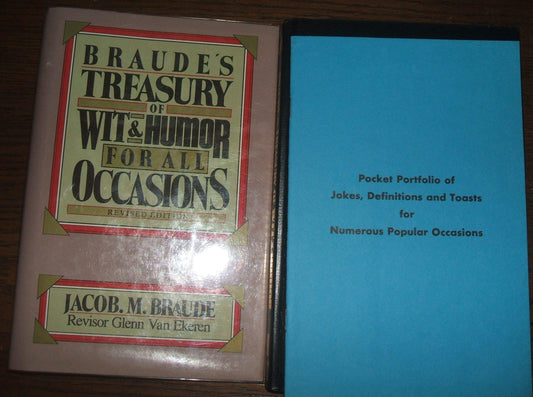 Braude's Treasury of Wit and Humor for All Occasions - 4808