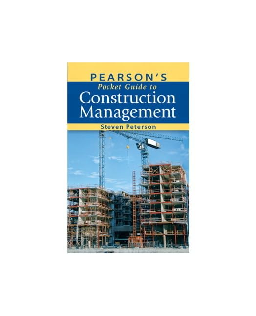 Pearson's Pocket Guide to Construction Management - 9465