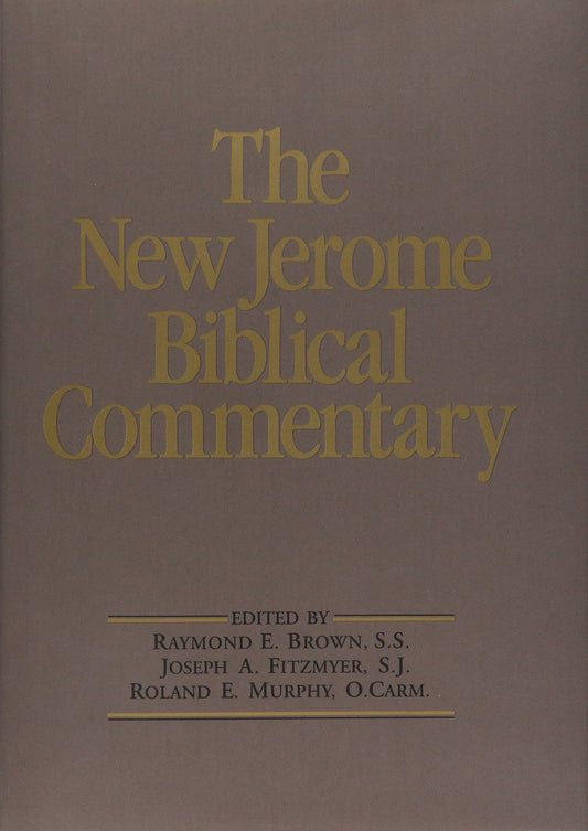 The New Jerome Biblical Commentary - 7622