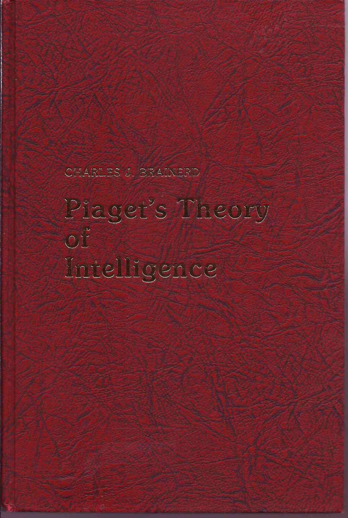 Piaget's Theory of Intelligence