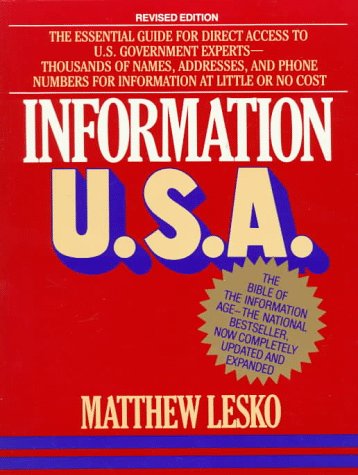 Information U.S.A.: Revised Edition (Lesko's Info-power)