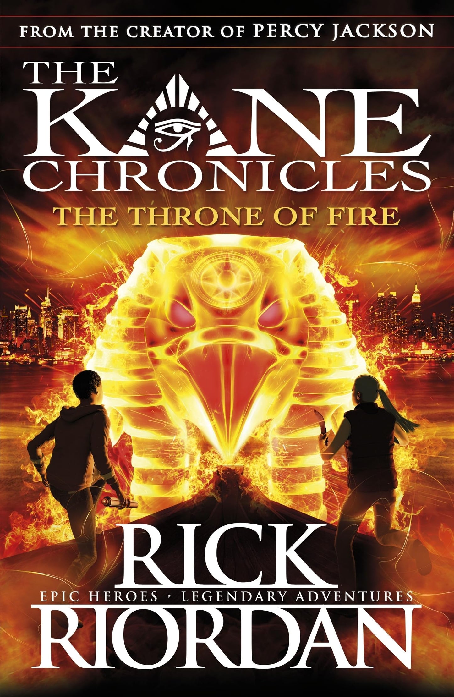 The Throne of Fire (The Kane Chronicles, Book 2)