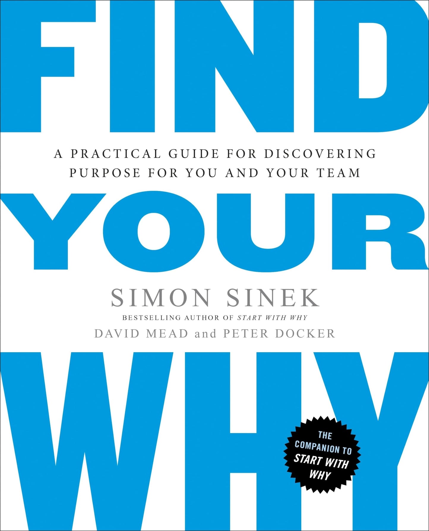 Find Your Why: A Practical Guide for Discovering Purpose for You and Your Team - 8210