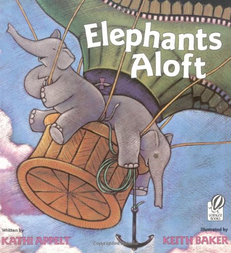 Elephants Aloft - 8686