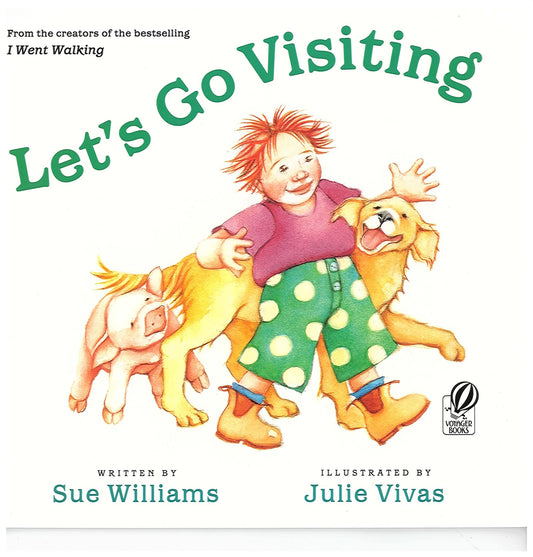 Let's Go Visiting: Practice Counting with Colorful Farm Baby Animals for Children (Ages 0-3)