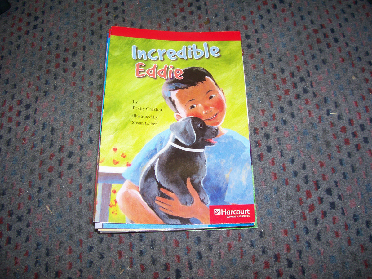 Incredible Eddie Below Level Reader Grade 5: Harcourt School Publishers Storytown (Rdg Prgm 08/09/10 Wt)