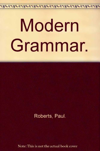 Modern Grammar. - 9123