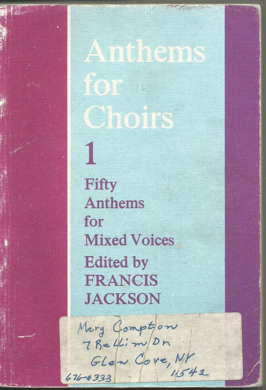Anthems for Choirs 1 - 4583
