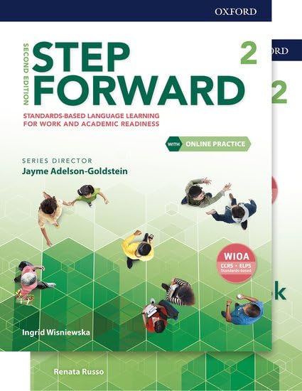 Step Forward Level 2 Student Book and Workbook Pack with Online Practice: Standards-based language learning for work and academic readiness (Step Forward 2nd Edition)
