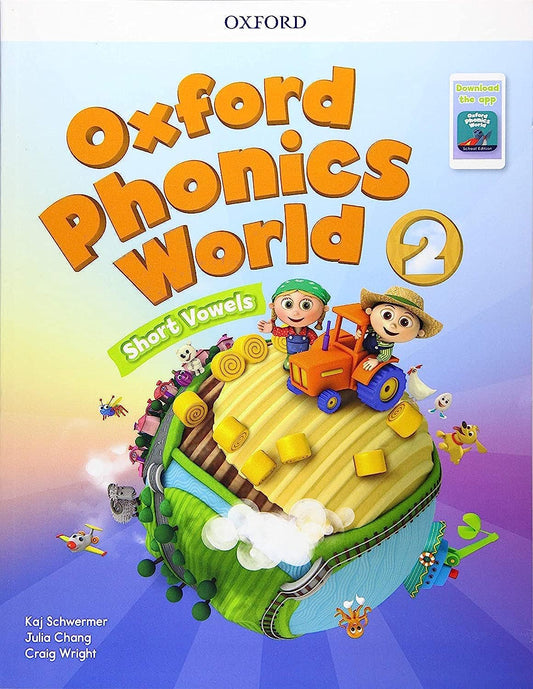 Oxford phonics world level 2; student's book with app pack 2 - 418