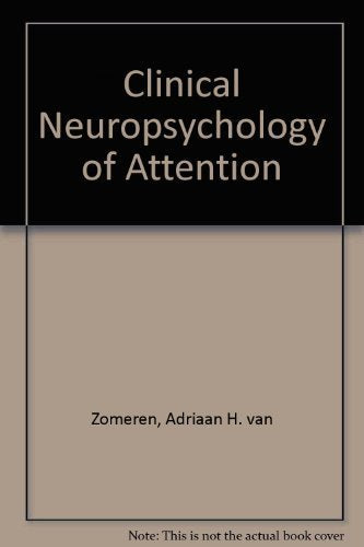 Clinical Neuropsychology of Attention - 1932