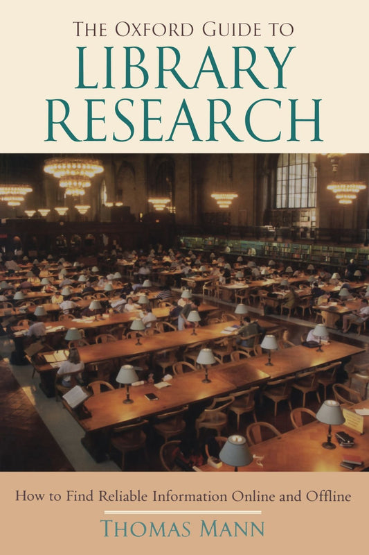 The Oxford Guide to Library Research - 412