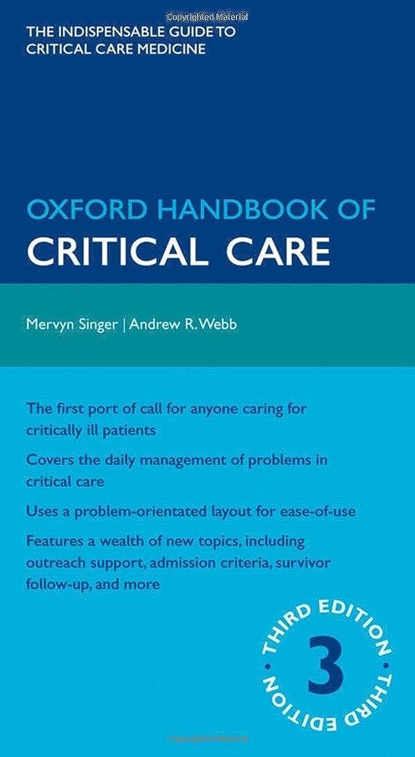 Oxford Handbook of Critical Care (Oxford Medical Handbooks)